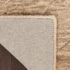 Nourison Graceful GRU01 Taupe Rug picture of the backing of the rug