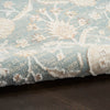 Nourison Isla ISL01 Blue Rug close view picture of the rug pile