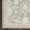 Nourison Isla ISL01 Blue Rug picture of the corner of the rug