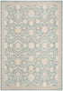 Nourison Isla ISL01 Blue Rug front view picture of the rug design