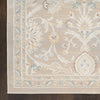 Nourison Isla ISL01 Light Grey Rug picture of the rug corner
