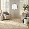 Nourison Rug Maison MSO01 Taupe Ivory life style picture