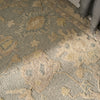 Nourison Maison MSO03 Blue Ivory Rug close view picture of the rug pattern and color hue