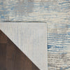 Nourison Solace Rug SLA01 Ivory Grey Blue with a jute backing