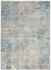 Nourison Solace Rug SLA01 Ivory Grey Blue abstract rug