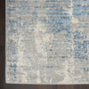 Nourison Solace Rug SLA02 Ivory Grey Blue area rug perfect for any space