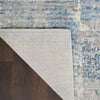 Nourison Solace Rug SLA02 Ivory Grey Blue with a jute backing