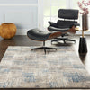 Nourison Solace Rug SLA03 Ivory Grey Blue