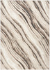 Nourison Sustainable Trends Rug SUT05 Beige Grey rug made with an abstract design