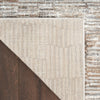 Nourison Sustainable Trends Rug SUT06 Ivory Mocha with a latex backing