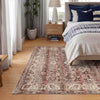 Nourison Vintage Kashan Rug VKA01 Red picture in the bedroom