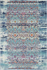 Nourison Vintage Kashan Rug VKA02 Blue picture of the rug design