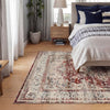 Nourison Vintage Kashan Rug VKA07 Red Ivory will suits perfectly for bedrooms