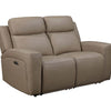 Novarra 2 Seater Electric Recliner Sofa in Mocha