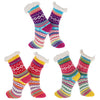 Nuzzles Ladies Nordic Stripe available in a 3 different color schemes