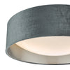 Nysa 2 Light Flush Light Dark Grey close view picture of the shade