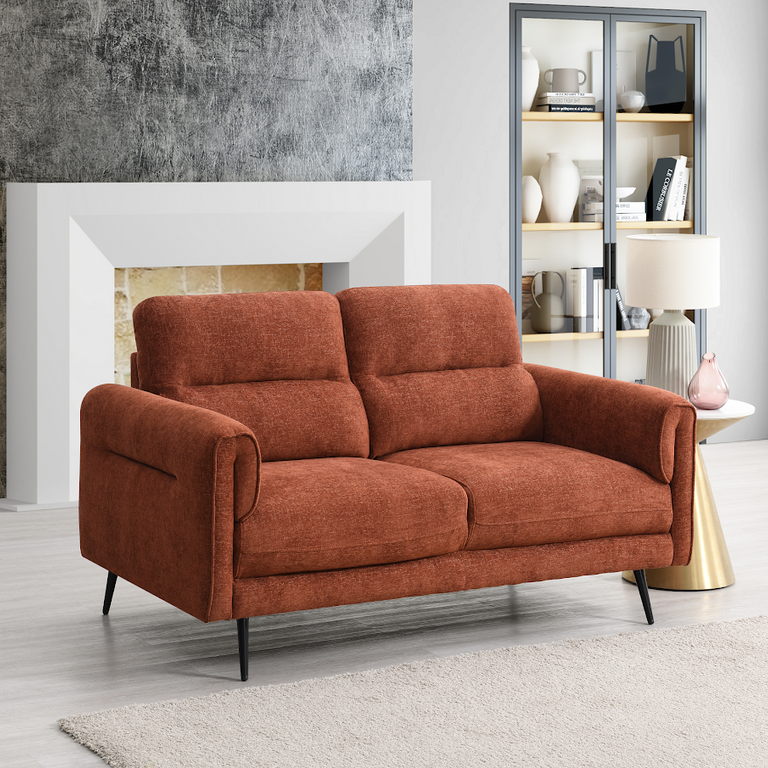Oakley 2 Seater Sofa Deep Terra