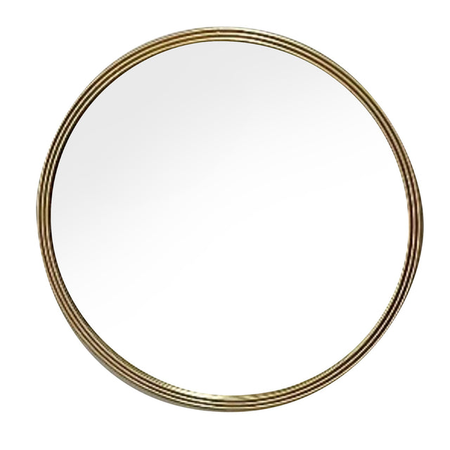 Odessa Round Mirror Gold 90 cm – Luxurious Wall & Home Decor