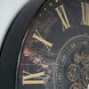 Old Town Gears 60cm world map wall clock shown from another angle (4)