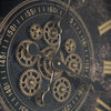 Old Town Gears 60cm world map wall clock shown from another angle (5)