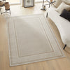 Concept Looms Olivia Rug OLI101 Cream Beige top-view picture on the floor