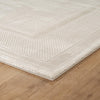 Concept Looms Olivia Rug OLI102 Grey Beige machine-made rug with a low & high pile