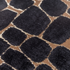 Scatterbox Cushion Olten Black/Gold close-view picture of the pattern