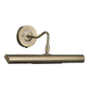 Onedin 2 Light Picture Wall Light Antique Brass picture on the white background