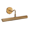 Onedin 2 Light Picture Wall Light Satin Bronze picture on the white background