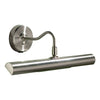 Onedin 2 Light Picture Wall Light Satin Chrome picture on the white background