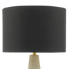 Onora Table Lamp with Black Shade close view picture of the black shade