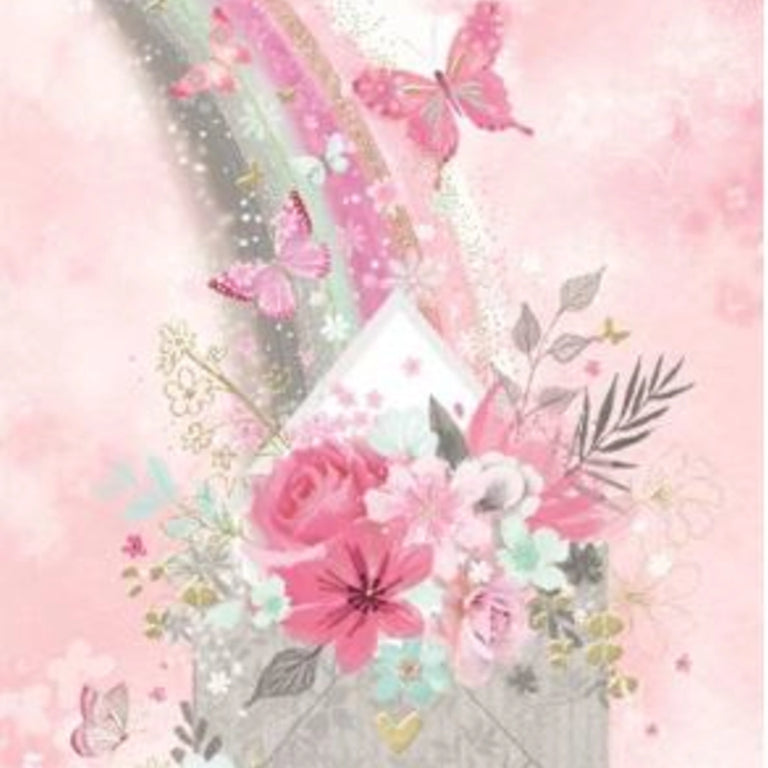Open Floral Notelets 8pc