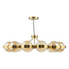 Ophira 12 Light Pendant Antique Gold picture on the white background