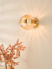 Ophira Wall Light Antique Gold life style picture