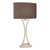 Warm lighting atmosphere with Oporto Wavy Table Lamp style

