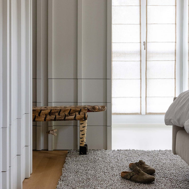 Brink & Campman Origin High Shaggy Rug Stone