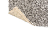 Brink & Campman Origin Low Plain Rug Stone with a cotton and jute backing