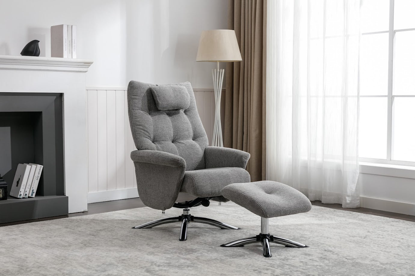 Orson Swivel Accent Chair | Occasional Chairs | Living Room Furniture ...