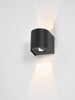 Orville 2 Light Outdoor Wall Light Matt Black suits for indoor and outdoor use