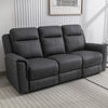 Orwell 3 Seater Sofa Electric Recliner Battersea Gunmetal life style photo