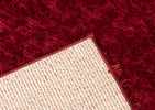 Ottova Shaggy Rug Red picture of the rug backing