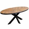 Redefine your dining with the chic 200cm Oval Table.