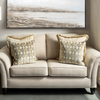 Scatterbox Cushions Ozzie Natural lifestyle picture on the sofa
