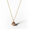 Pave Knot Pendant Gold  close view picture of the original design