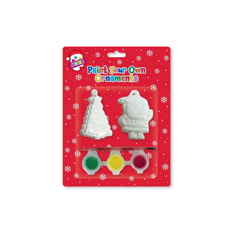 Paint Your Own Christmas Ornaments Kit
