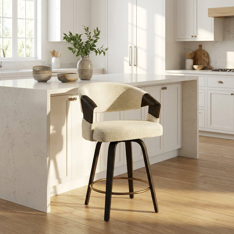 Pair of Dawson Island Chairs Smoked Oak