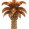 Palm Table Lamp Matt Gold close view picture of the lamp palm design