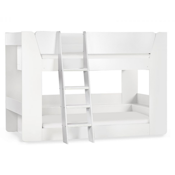 Space-saving bunk bed for modern homes.