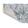 Laura Ashley Parterre Floral Rug Pale Sage with a cotton and latex backing
