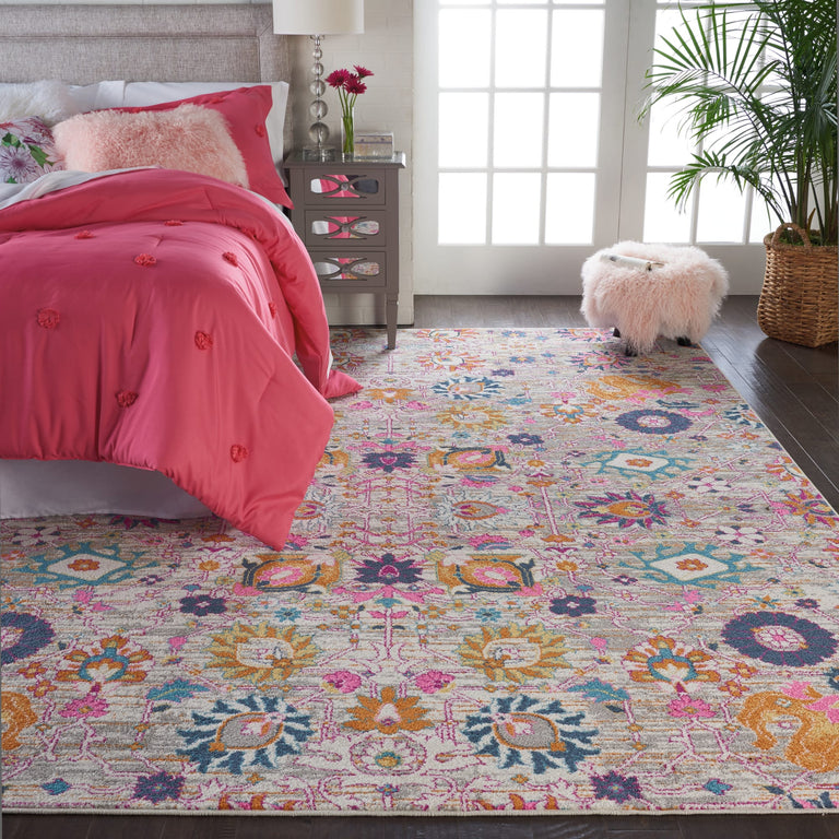 Nourison Passion Rug PSN01 Silver